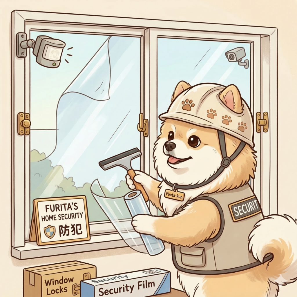 一宮市の窓の防犯対策の画像